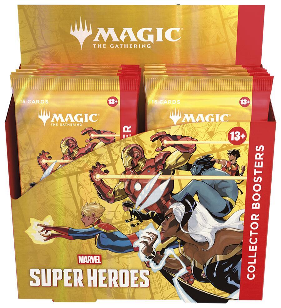 Magic: The Gathering: Marvel Super Heroes - Collector Booster Box