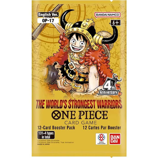 One Piece TCG: The World's Strongest Warriors [OP-17] - Booster Pack